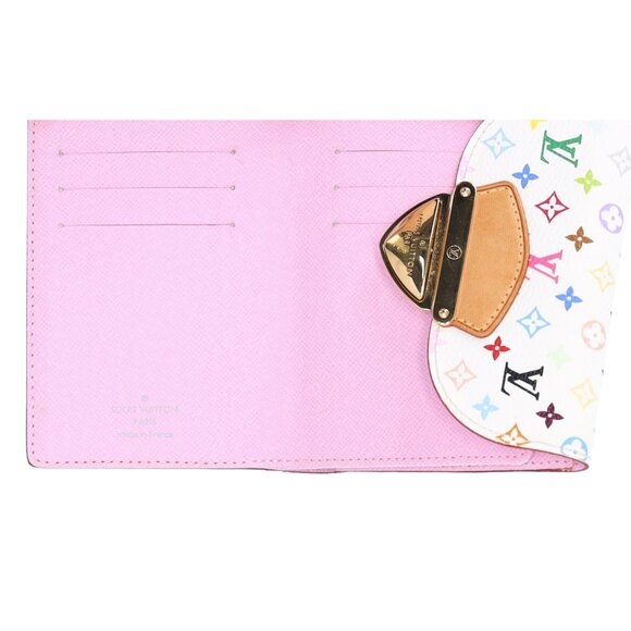 Louis Vuitton x Murakami Kaola White Multicolor Trifold Wallet M58081 Pink - Picture 7 of 7